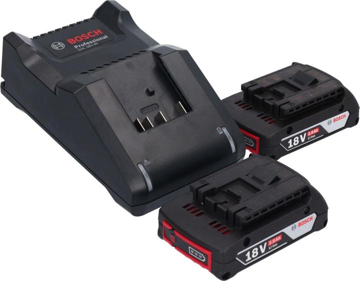 Produktbild Bosch Professional Bosch GSB 18V-90 C Professional Akku Schlagbohrschrauber 18 V 64 Nm Brushless + 2x Akku 2,0 Ah + (Akkubetrieb)