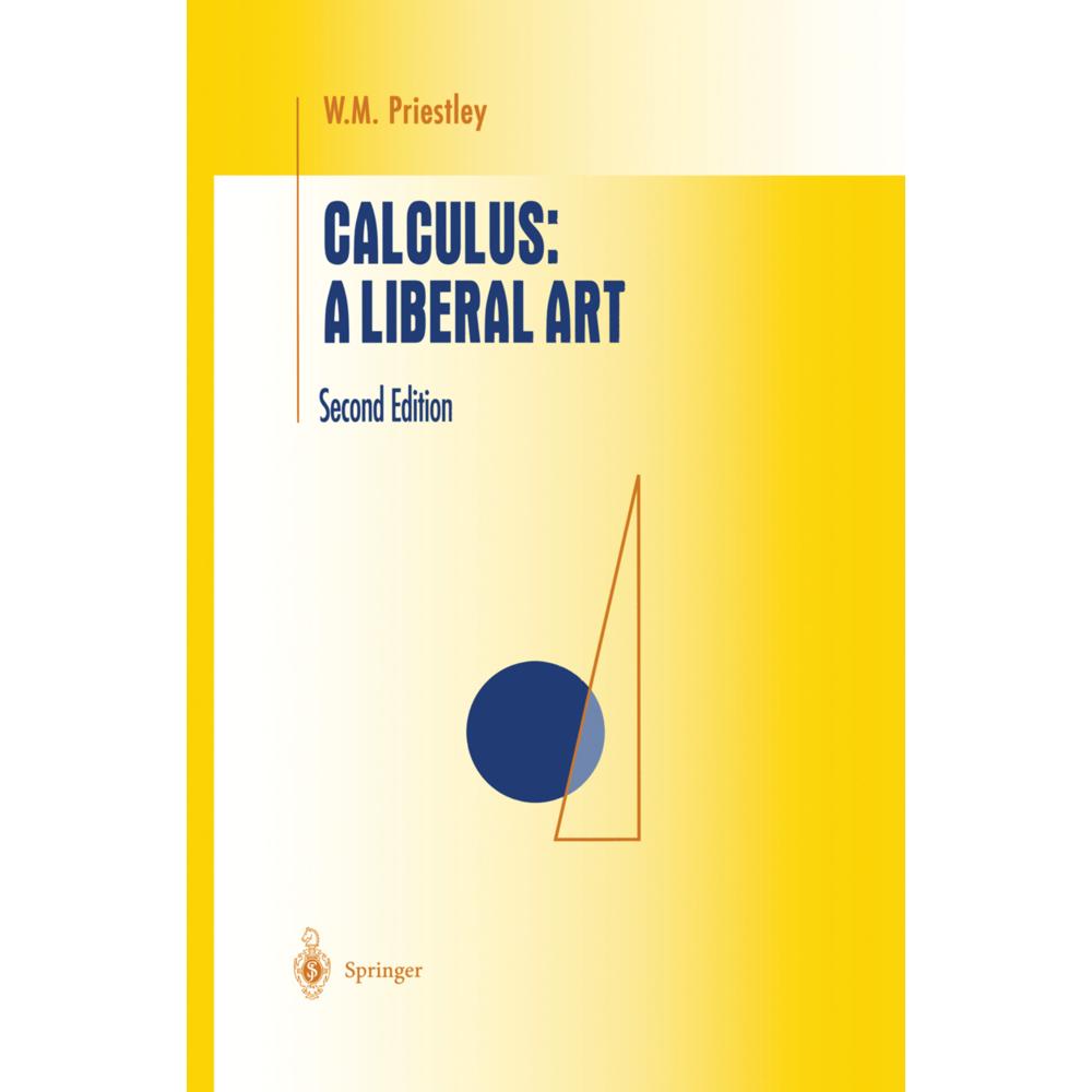 Calculus: A Liberal Art, Fachbücher