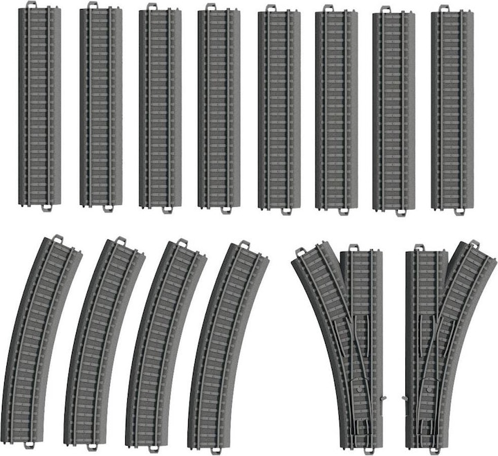 Märklin Coffret de complément de voies en plastique (Piste H0)