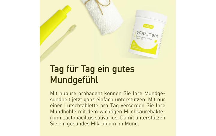 Image du produit Nupure probadent Probiotique contre la mauvaise haleine Ds 30 pcs (30 x)