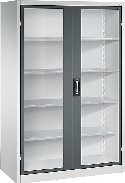 Actual product image C+P Vision panel double door cupboard (120 cm, 195 cm)