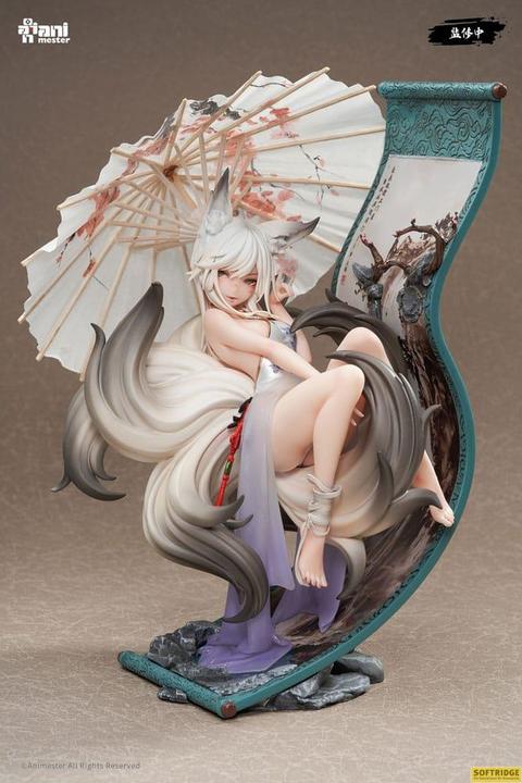 Actual product image AniMester Original Character Statue 1/7 Fox Fairy Mo Li 28 cm