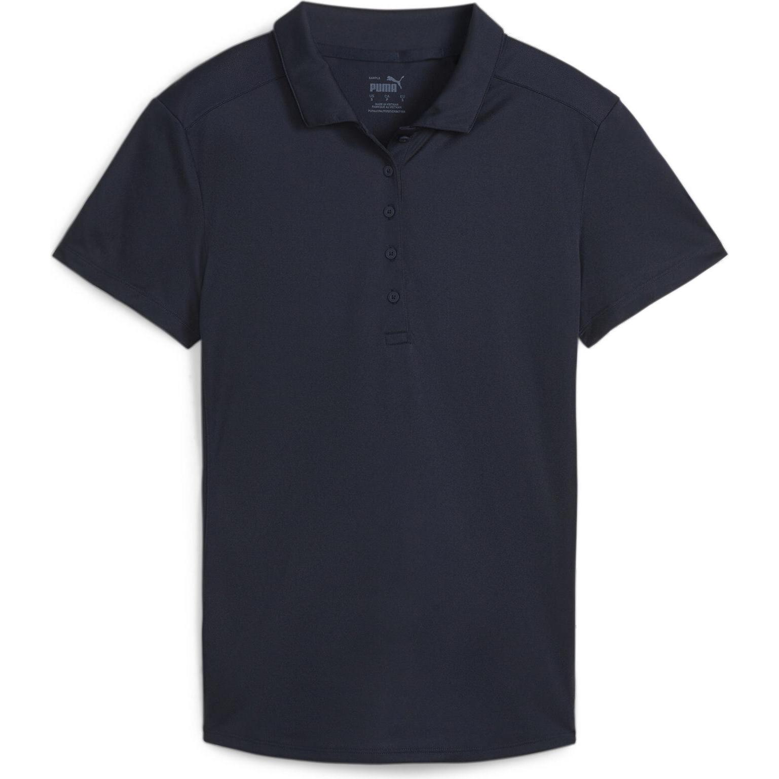 Puma, Damen, Sportshirt, W Pure SS Polo (M), Blau, M