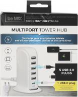 Immagine prodotto Be Mix hub usb multiporta a torre x5 e tipo c x1 (USB-C, 6 porte)