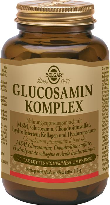 Actual product image Solgar Glucosamine Complex Tabl (60 pcs., Pills, 283 g)