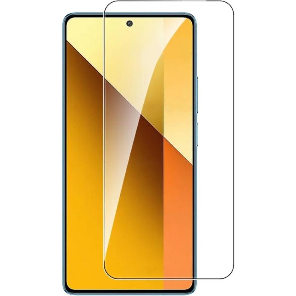 Screenguard Xiaomi Redmi Note 13 5G Panzerglas Schutzfolie Case Friendly Design (1 Stück, Xiaomi Redmi Note 13), Smartph...