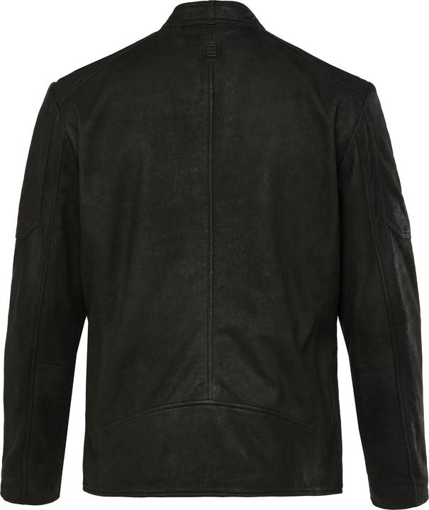 Image du produit Sthuge grosse Grössen Lederbikerjacke, Lammnappaleder, Metallzipper, bis 7 XL schwarz XXL 839798100-XXL (XXL)
