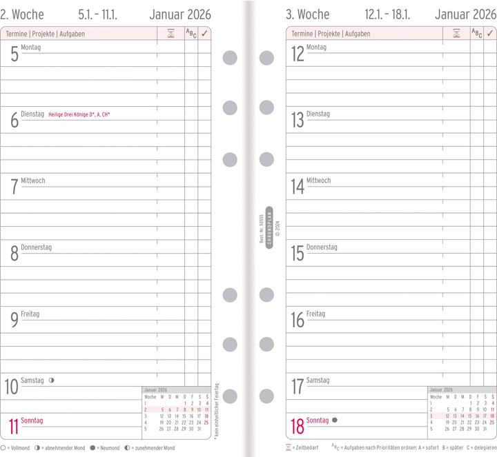 Produktbild Chronoplan Wochenplan (Spezial, Deutsch)