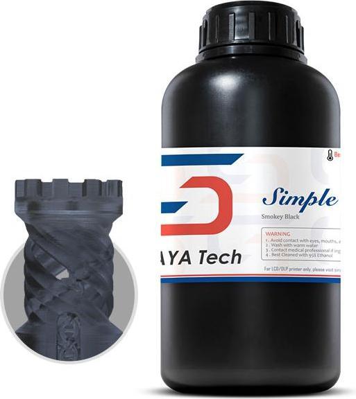 Siraya Tech Simple - 1 kg - Smoky Black (Resin, 1000 g)
