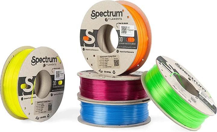 Image du produit Filament PLA Crystal 5 Pack 1.75mm (PLA, 1.75 mm)