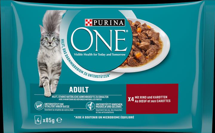 Image du produit Purina ONE Adulte (Adulte, 4 pcs, 360 g)