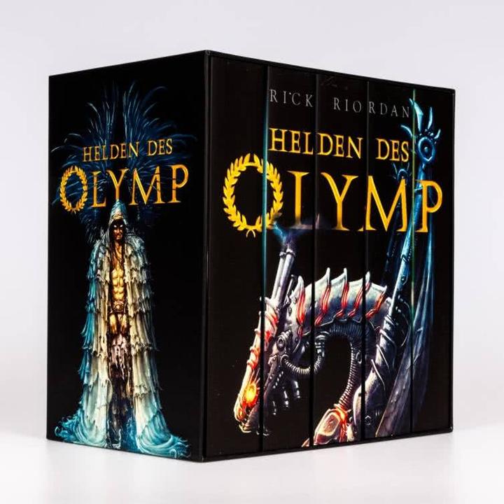 Actual product image Helden des Olymps: Taschenbuchschuber Bände 1-5 (Rick Riordan., German)