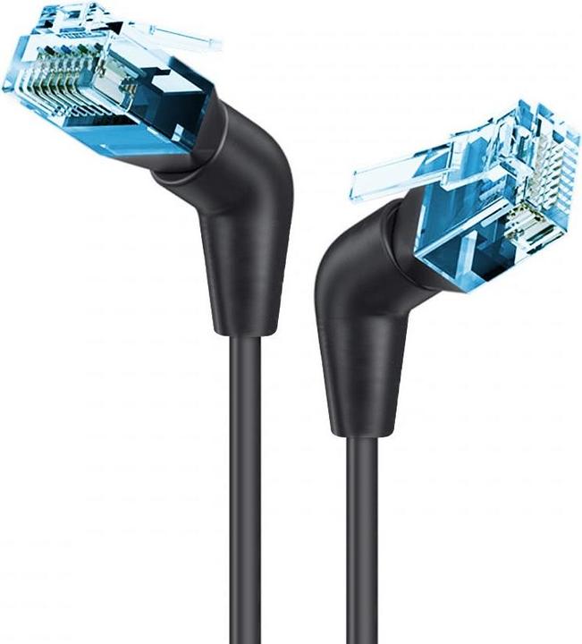 Techly ICOC UF6A-TPE36-030B (CAT6a, 3 m)