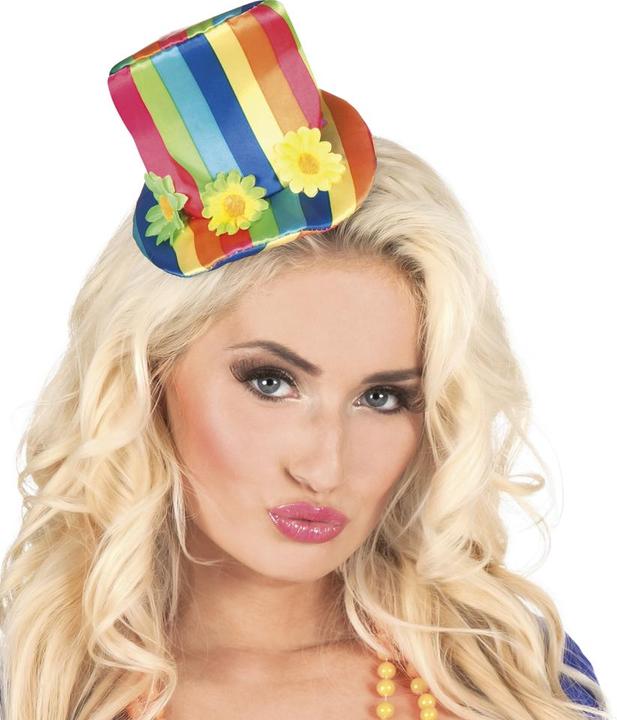 Immagine prodotto Boland Clown con cappello arcobaleno: Clip per capelli
