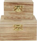 Produktbild IKO 2er-Set Holzbox (9 cm, 2x)