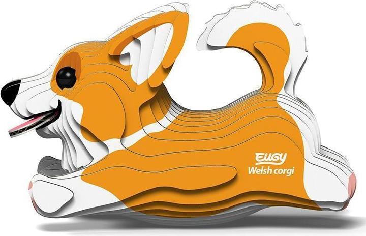 Actual product image Eugy 3D Craft Set Corgi (MQ6)
