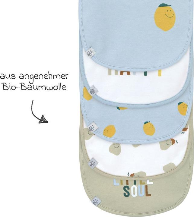 Immagine prodotto Lässig Lätzchen 5er Pack Happy Fruits Lemon (3 mesi)