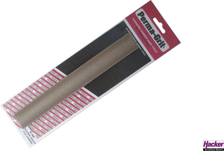Actual product image Perma-Grit half file inside coarse - radius 13mm (230 mm)