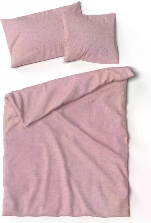 Immagine prodotto Lotus Bettwaren Biancheria da letto biancheria uni (Copripiumino, 160 x 210 cm)