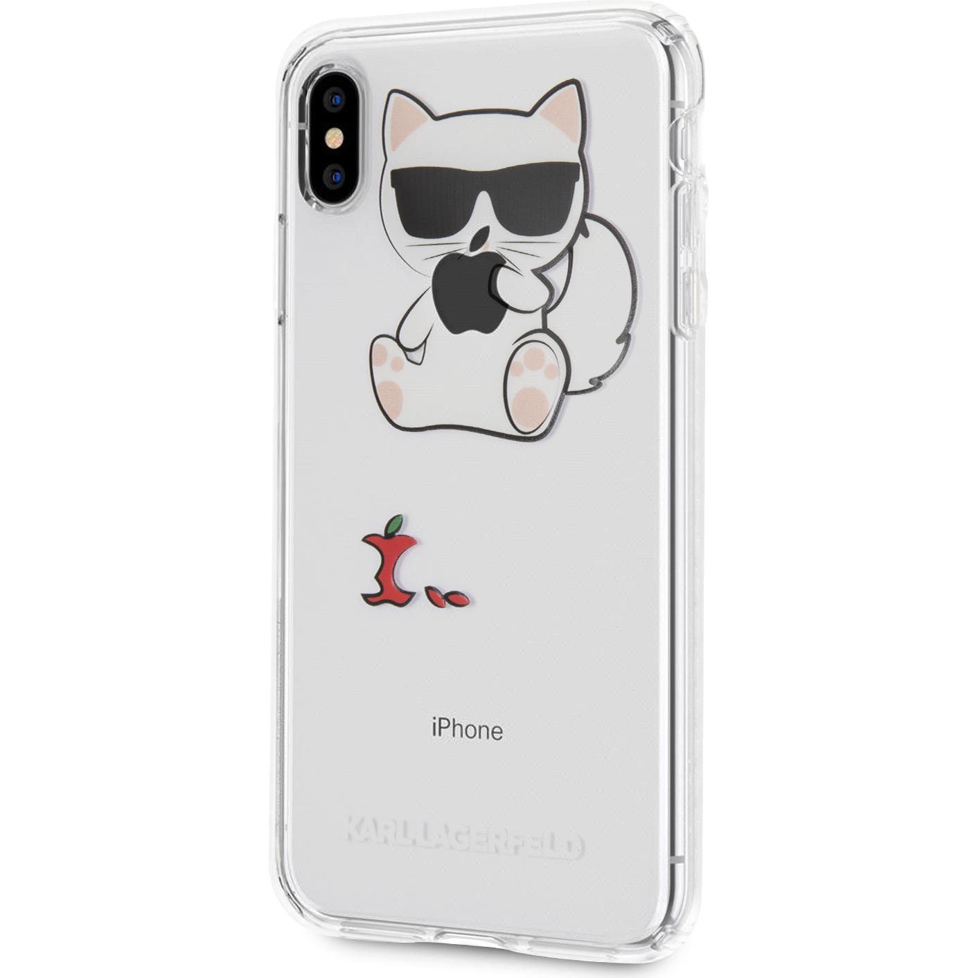 Thumbnail - Karl Lagerfeld Case (Apple iPhone XS Max), Smartphone Hülle, Transparent