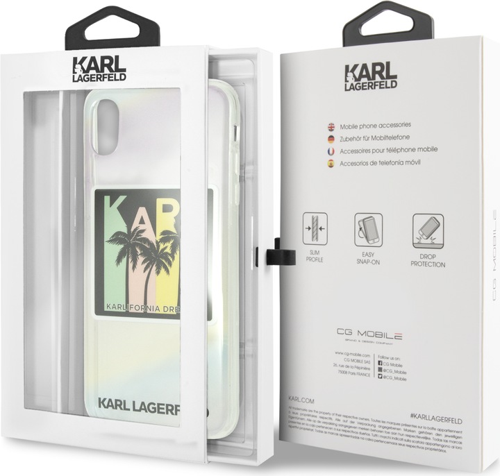 Actual product image Karl Lagerfeld Case (Apple iPhone XS Max)