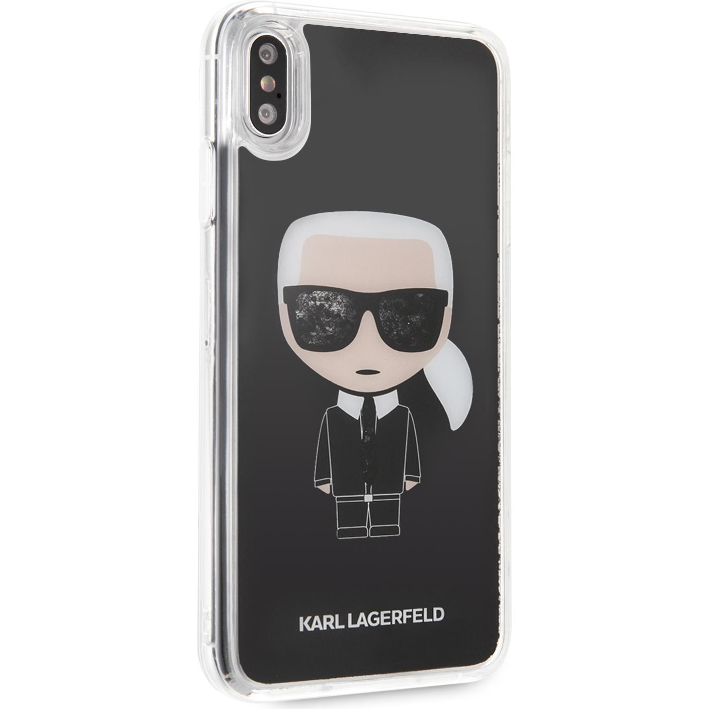 Thumbnail - Karl Lagerfeld Case (Apple iPhone XS Max), Smartphone Hülle, Schwarz