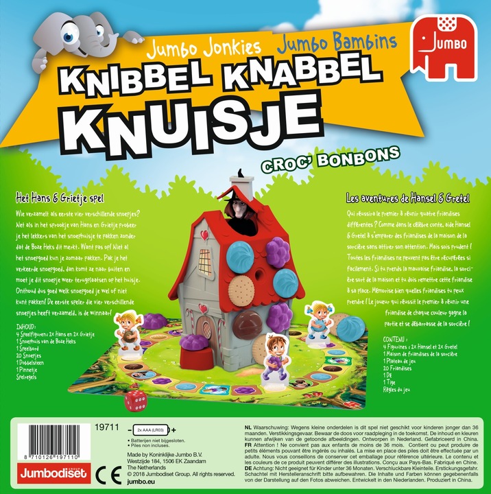 Productafbeelding Jumbo Knibbel Knabbel Knuisje (Frans, Duits)