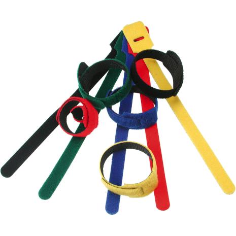 Klotz, Kabelbinder, Kabelklett KKL325-9 diverse Farben (Klettkabelbinder, 5 Stk.)