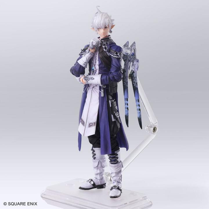 Actual product image Square Enix Final Fantasy XIV Bring Arts Action Figure Alphinaud 13 cm