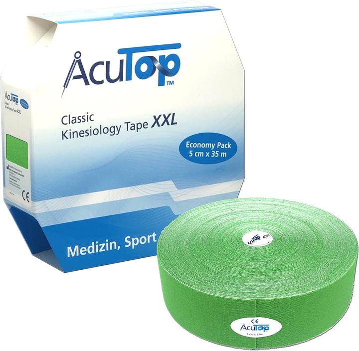 Image du produit AcuTop XXL Classic Tape 5 cm x 35 m Vert pomme (35 m)