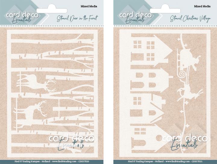 Actual product image Find it Stencil set, 2-piece