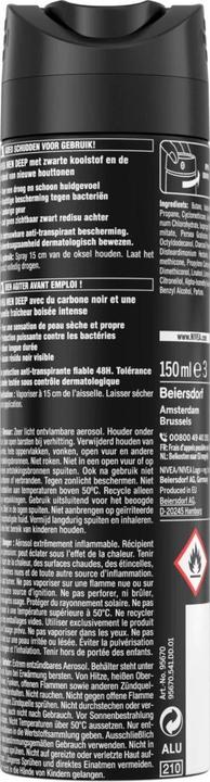 Produktbild NIVEA Men Deo Spray Deep Beat 150 Ml (Spray, 150 ml)