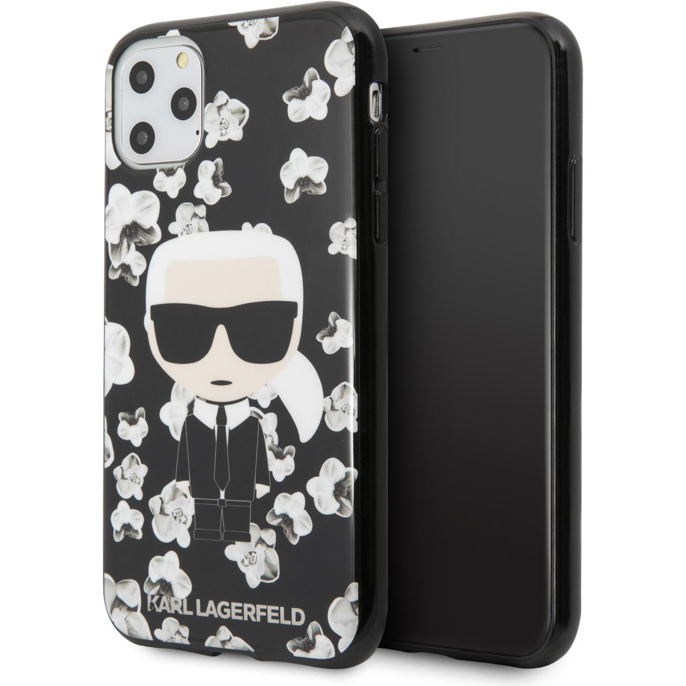 Karl Lagerfeld Case (Apple iPhone 11 Pro), Smartphone Hülle, Schwarz