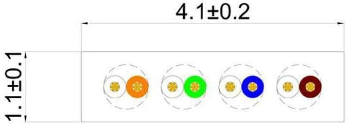 Actual product image Lightwin Network cable (UTP, CAT6, 5 m)