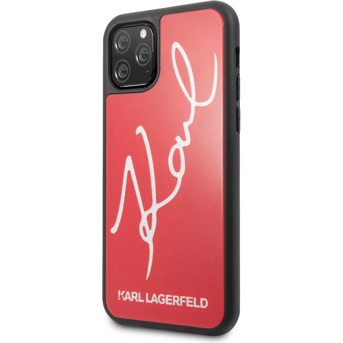 Thumbnail - Karl Lagerfeld Case (Apple iPhone 11 Pro), Smartphone Hülle, Rot