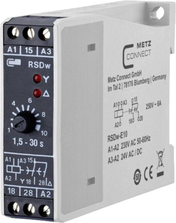 Actual product image Metz Connect RSDw-E10. Product colour: Black, Green, Operating temperature range: -10