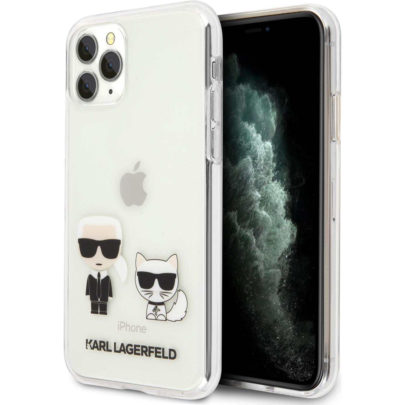 Karl Lagerfeld Case (Apple iPhone 11 Pro), Smartphone Hülle, Transparent