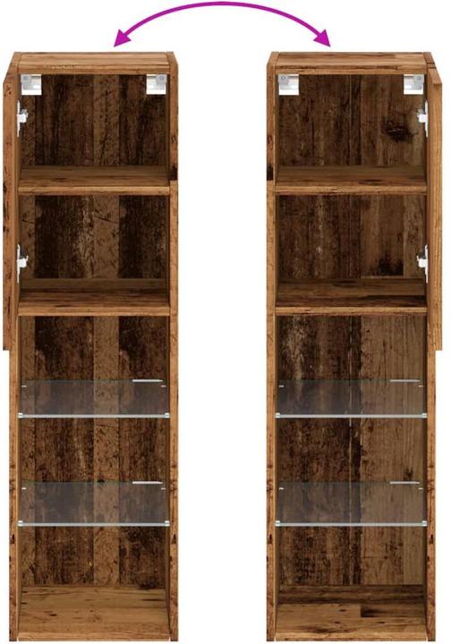 Produktbild vidaXL TV-Schrank (30.50 x 30 x 102 cm)