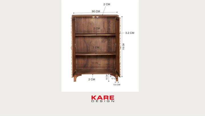 Produktbild Kare Design Kommode Santos 85x127cm