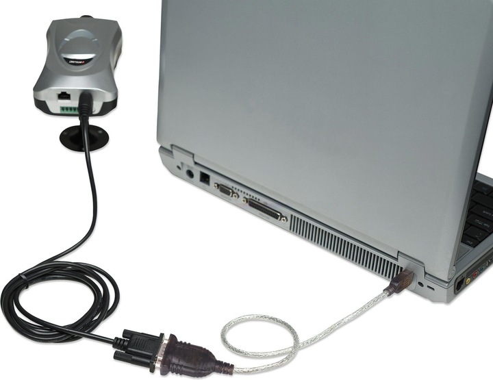 Actual product image Manhattan USB to Serial Converter (0.45 m)