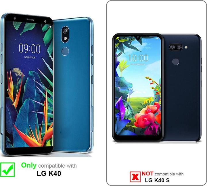 Produktbild Cadorabo Book Invisible Magnet Cover (LG K40)