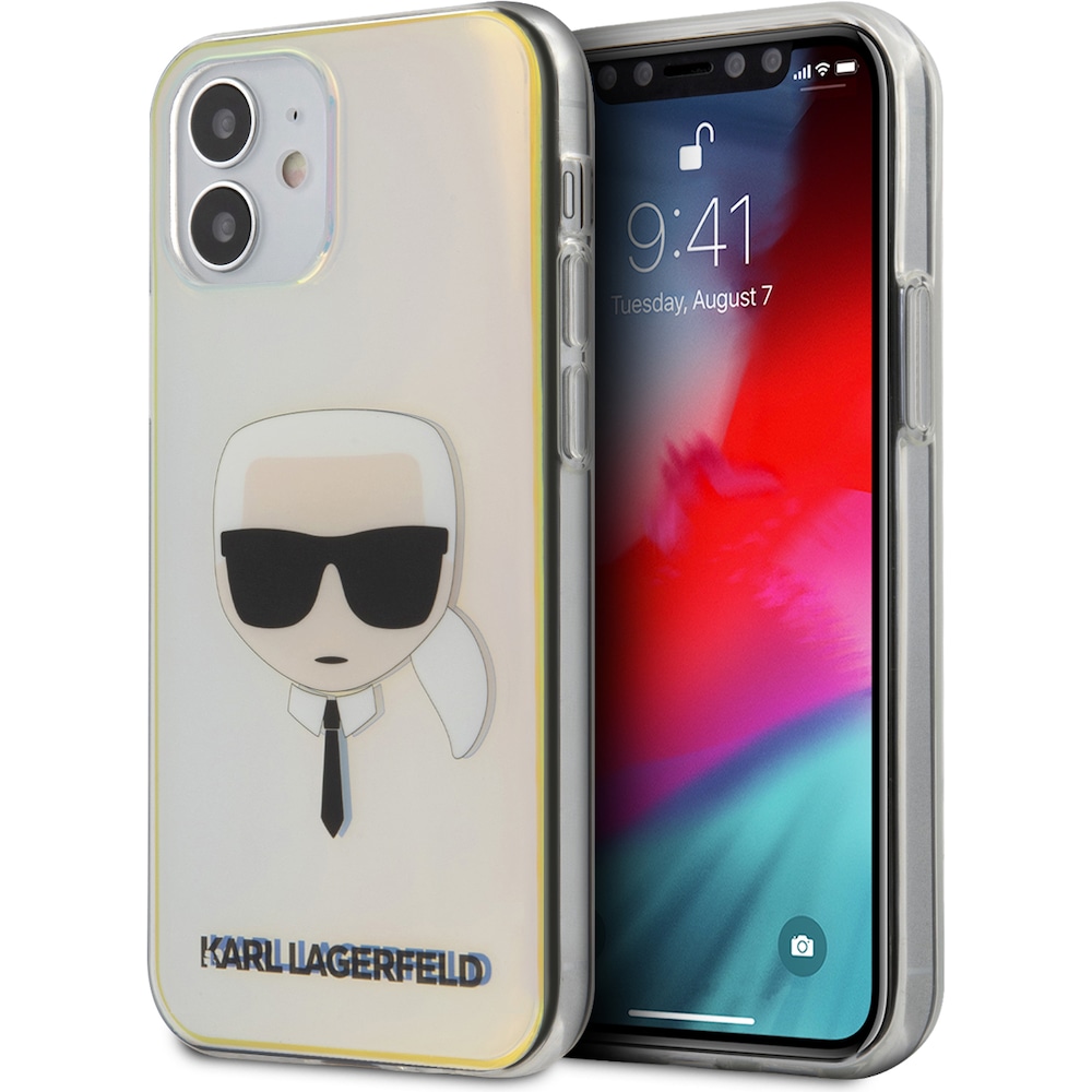 Karl Lagerfeld Case (iPhone 12 Mini), Smartphone Hülle, Mehrfarbig