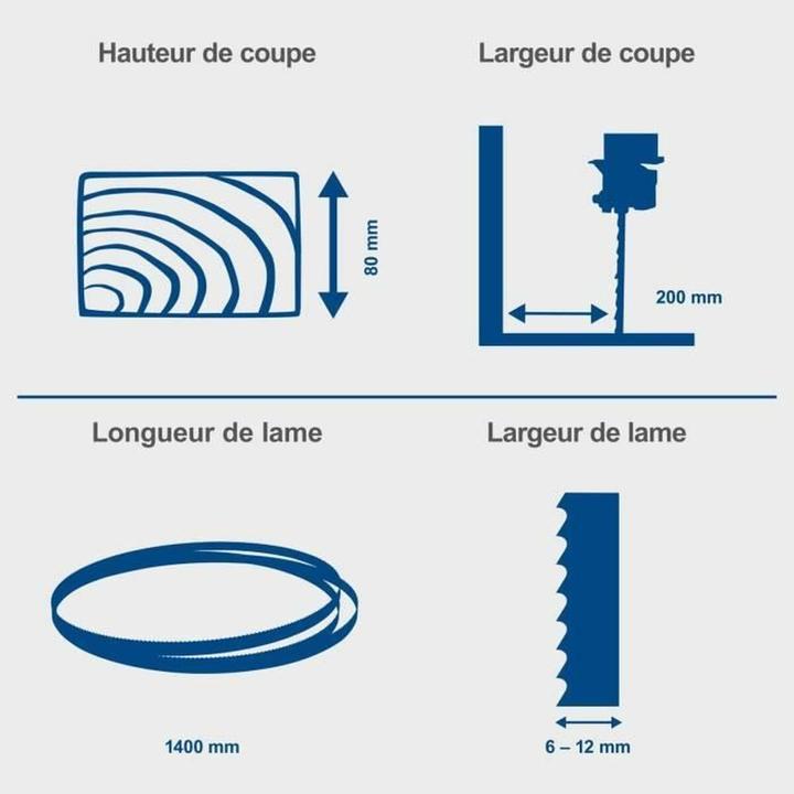 Produktbild Scheppach HBS25 80 mm