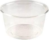 Image du produit Naturesse Dressingbaeger 90 ml Ø70x41 mm PLA bionedbrydelig Transparent,20 x 100 pc/krt