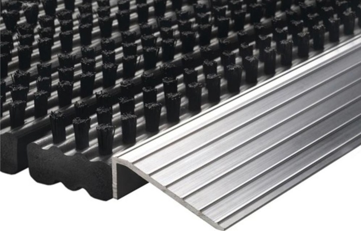 Actual product image Hamat Aluminium mat Fantastic black 43x75 cm (43 x 75 cm)