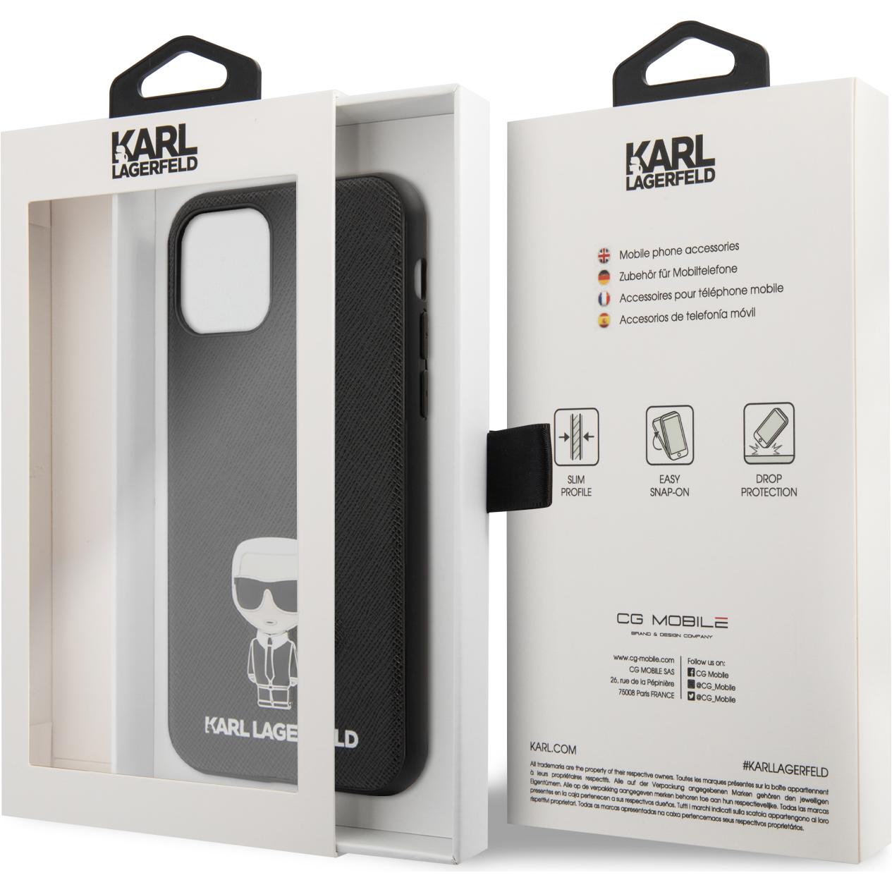 Thumbnail - Karl Lagerfeld Case (Apple iPhone 11), Smartphone Hülle, Schwarz
