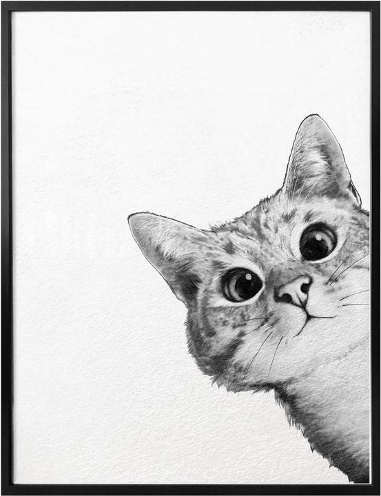 Immagine prodotto Trenddeko Gatto subdolo (24 x 30 cm)