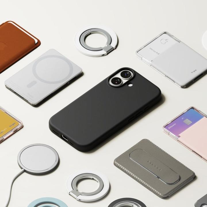 Produktbild Ringke Silikon Magnetische MagSafe Hülle für iPhone 17 - Lila (Apple iPhone 17)