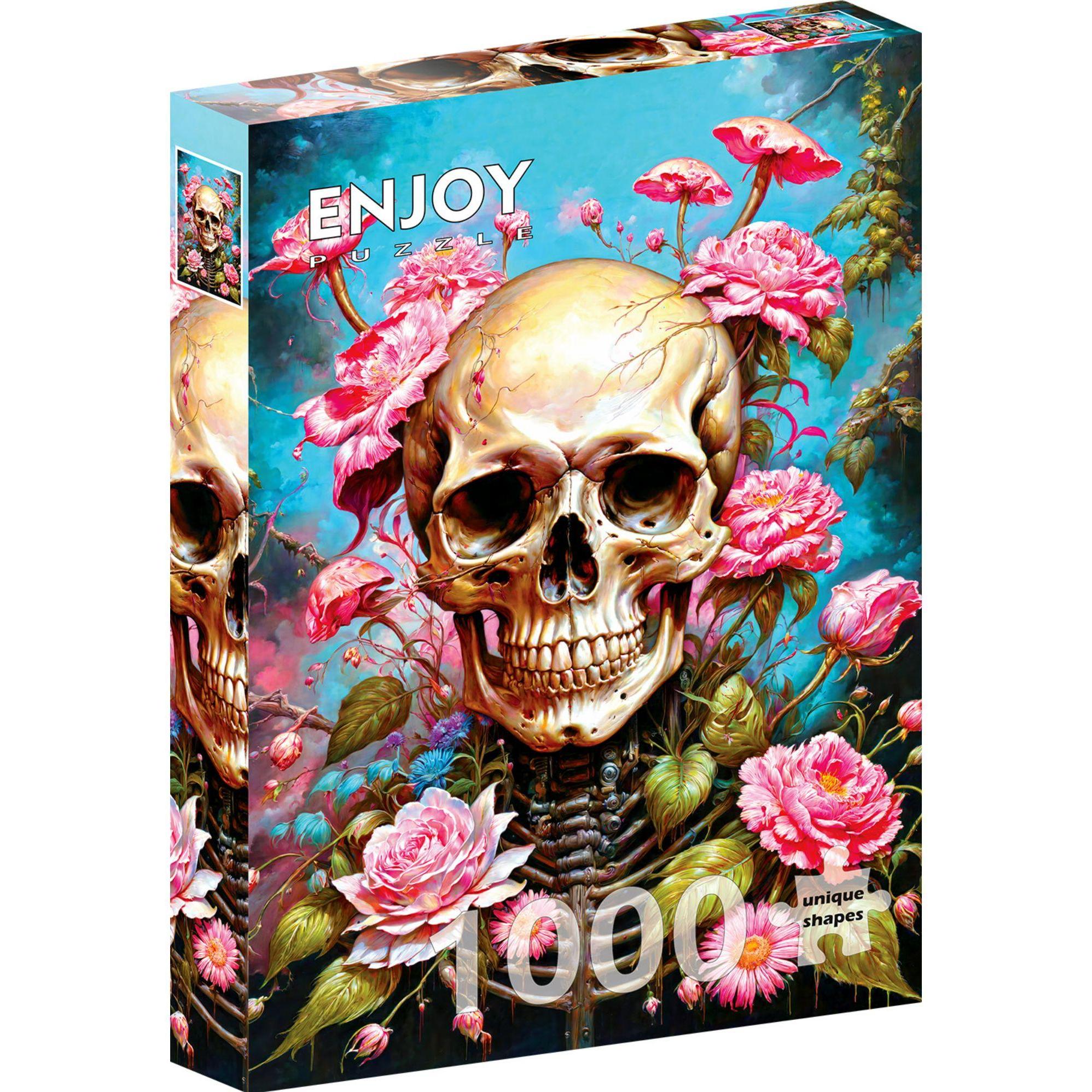 Enjoy Puzzle Puzzle 1000 Teile - Garten-Skelett (1000 Teile)