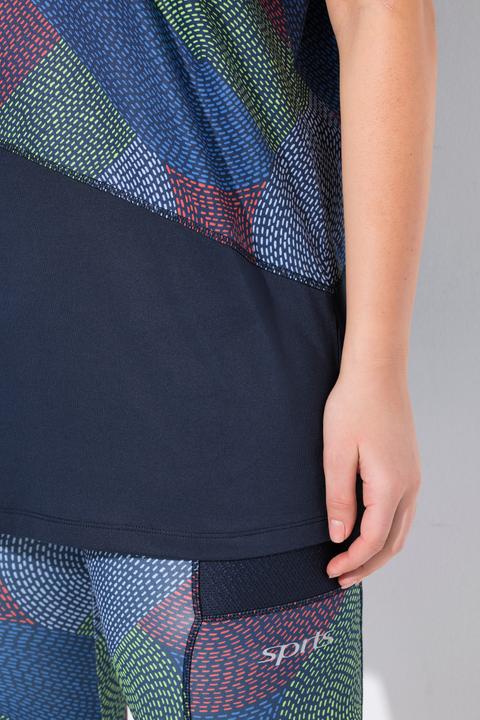 Produktbild Ulla Popken Funktionsshirt, oversized, Halbarm, recycelt (50, 52)